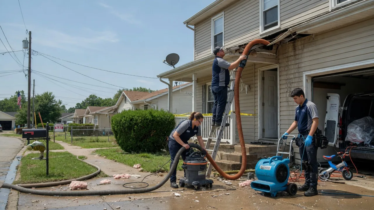 Water Damage Restoration in Dennis, TX near me
